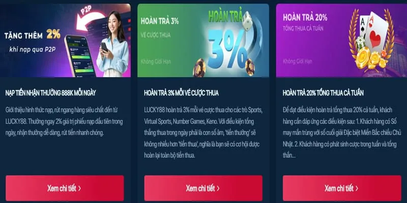 Trò chơi Casino Trực tuyến tại 8 ngày